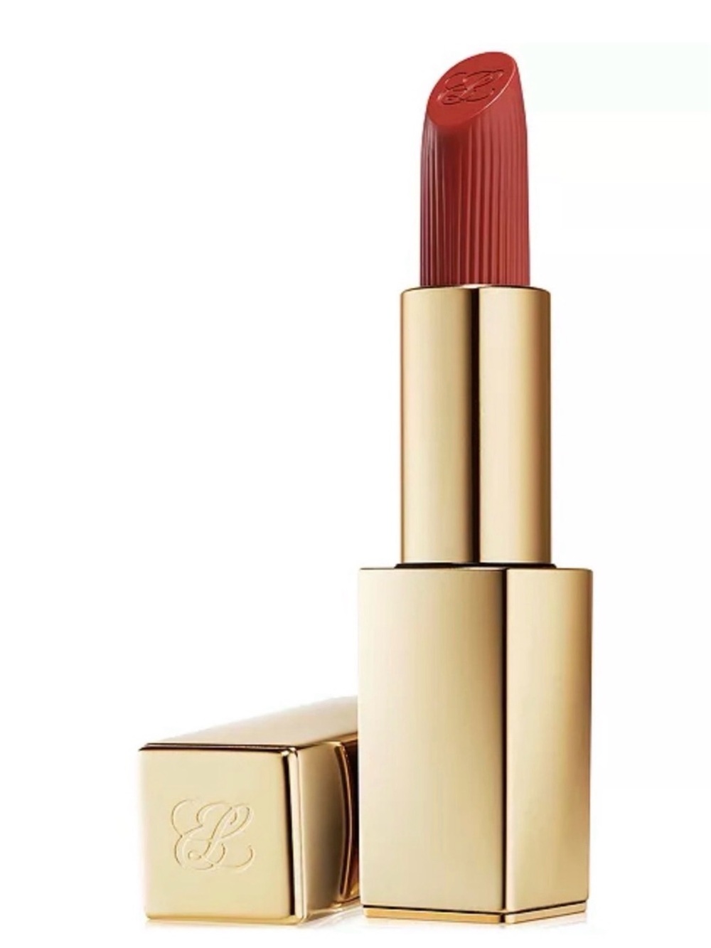 Estee Lauder Pure Color Lipstick - Matte 333 Persuasive Gold Case